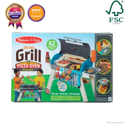 Deluxe Grill &amp; Pizza Oven Playset