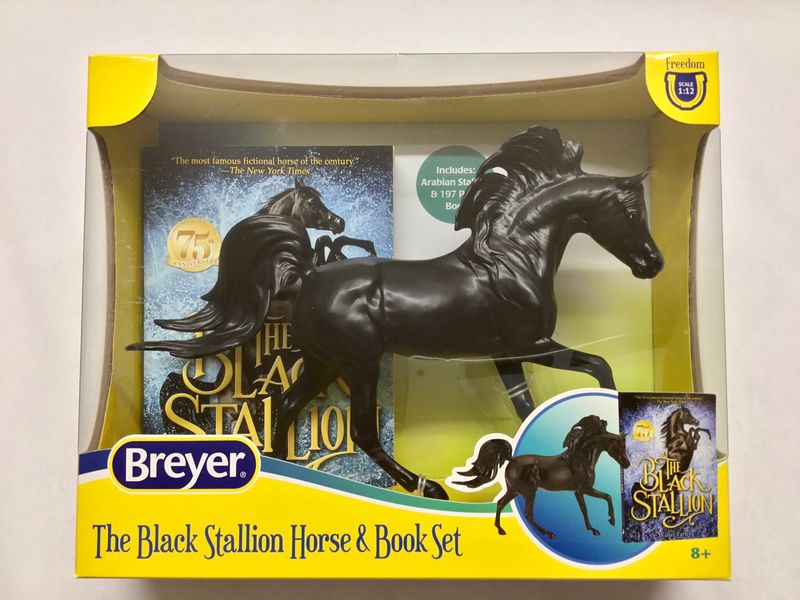 The Black Stallion Horse &amp; Book Set