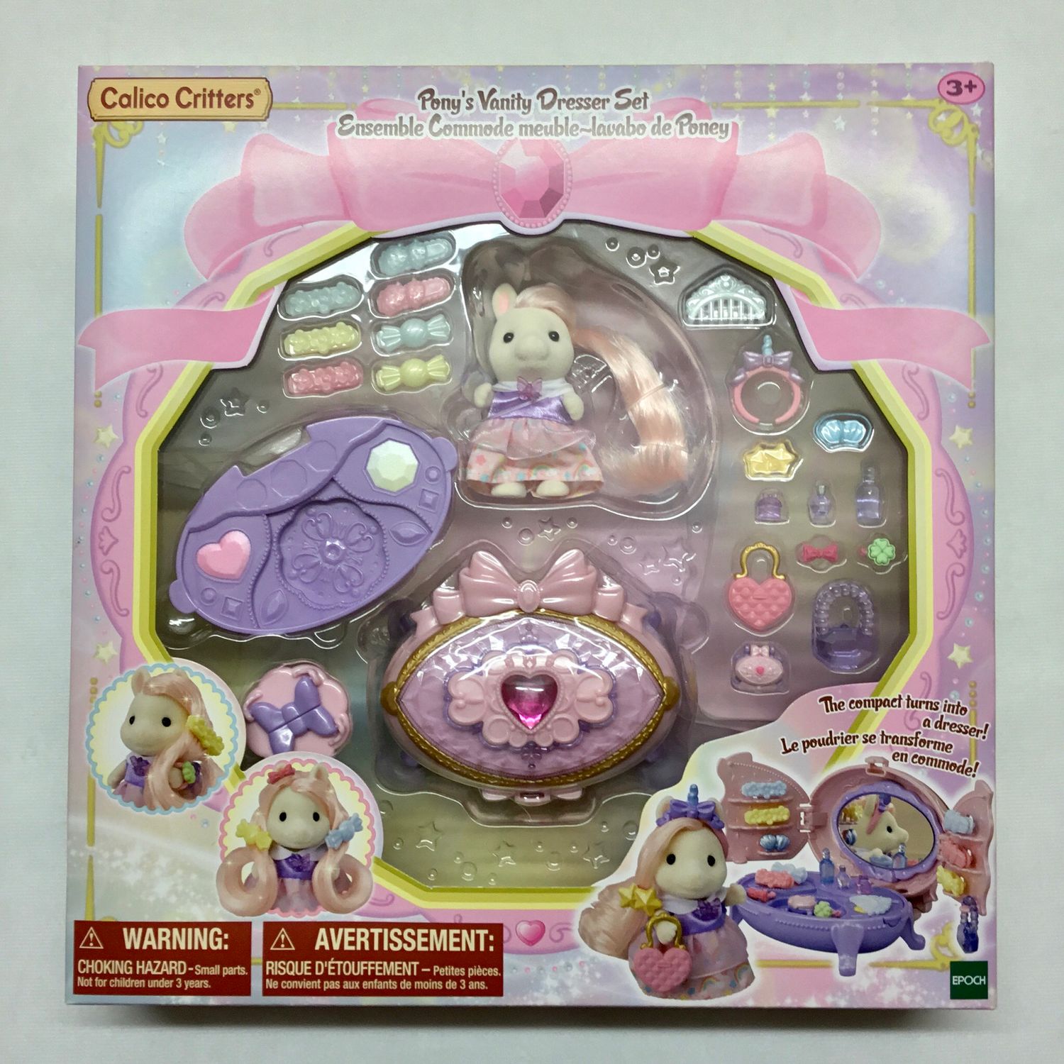 Pony&#39;s Vanity Dresser Set