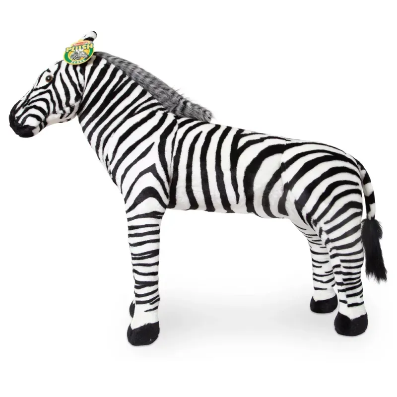 Giant Lifelike Zebra