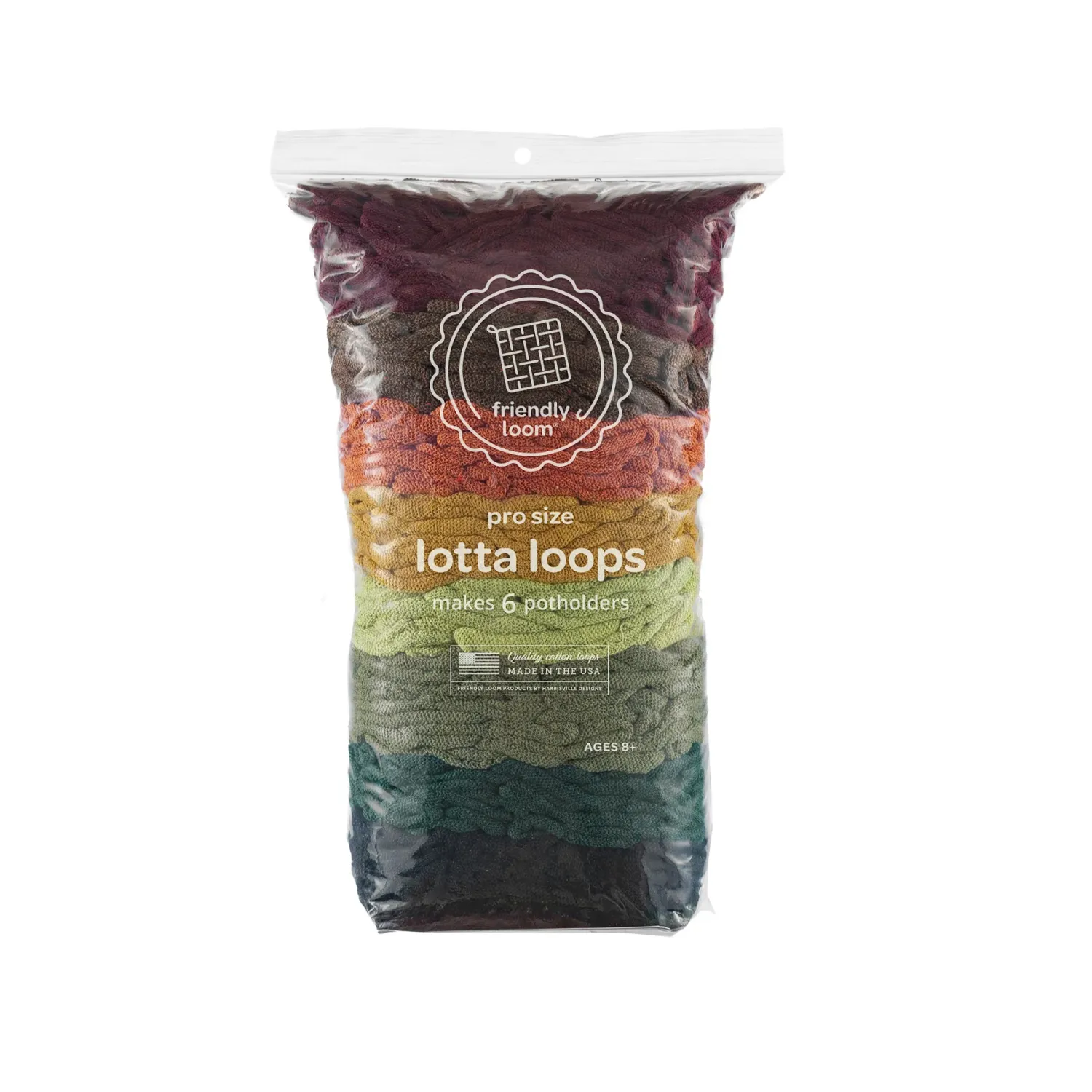 Potholder Loops (Pro) - Earthtones