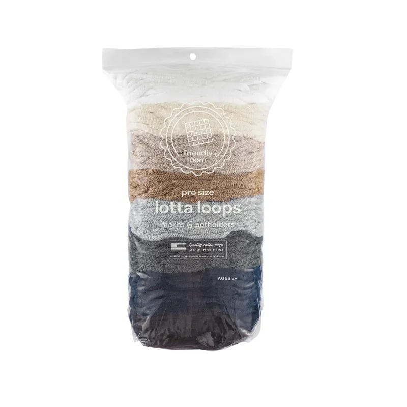Potholder Loops (Pro) - Neutrals