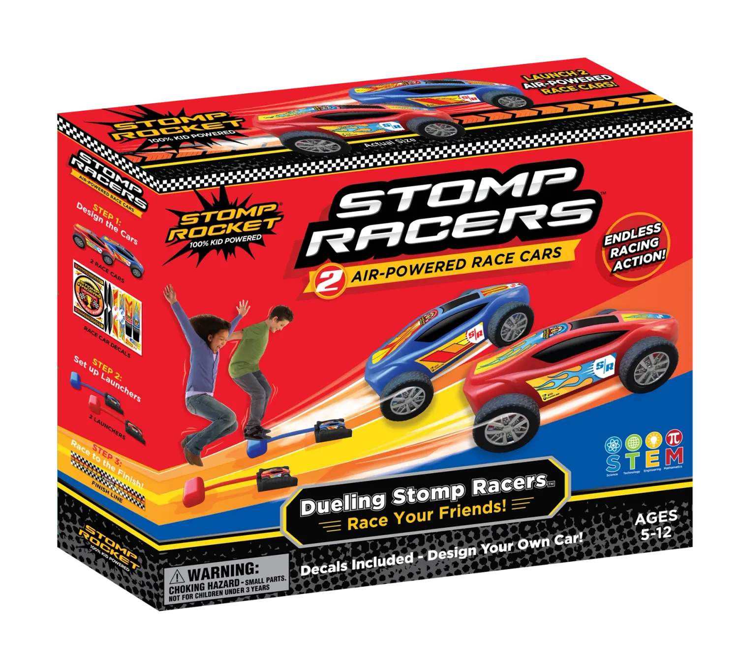 Stomp Rocket Dueling Stomp Racers