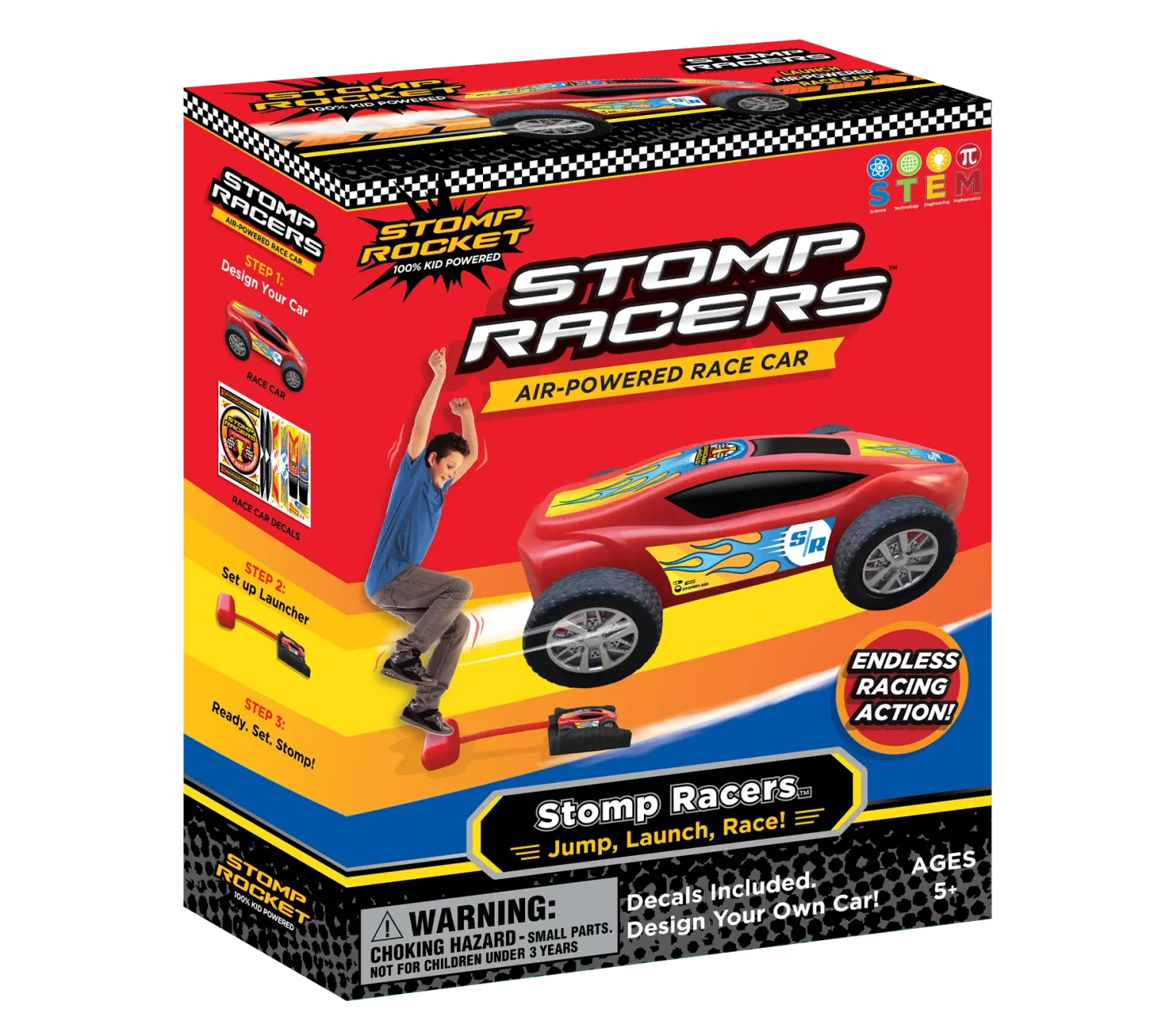 Stomp Rocket Stomp Racer