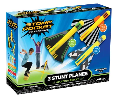 Stomp Rocket Stunt Planes