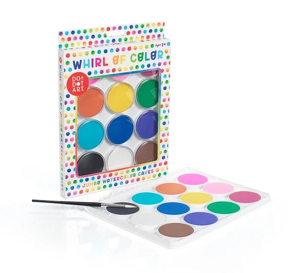 Jumbo Watercolor Cakes