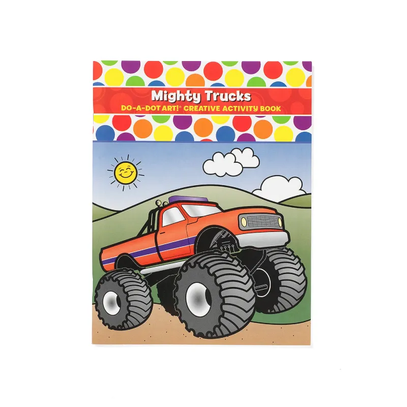 Do A Dot Activity Book - Mighty Trucks