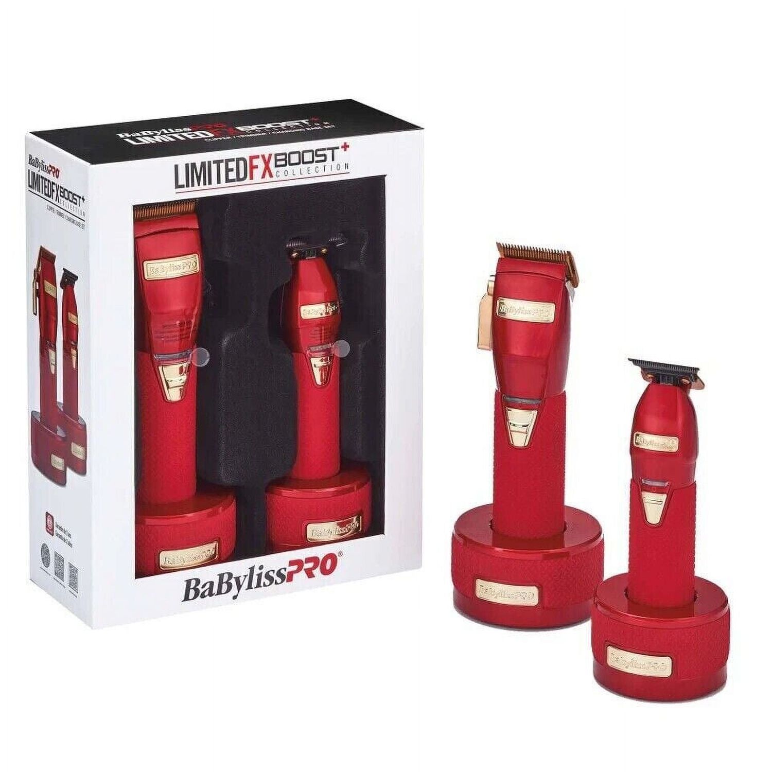BabylissPro Limited Fx Boost+ Collection Red Combo