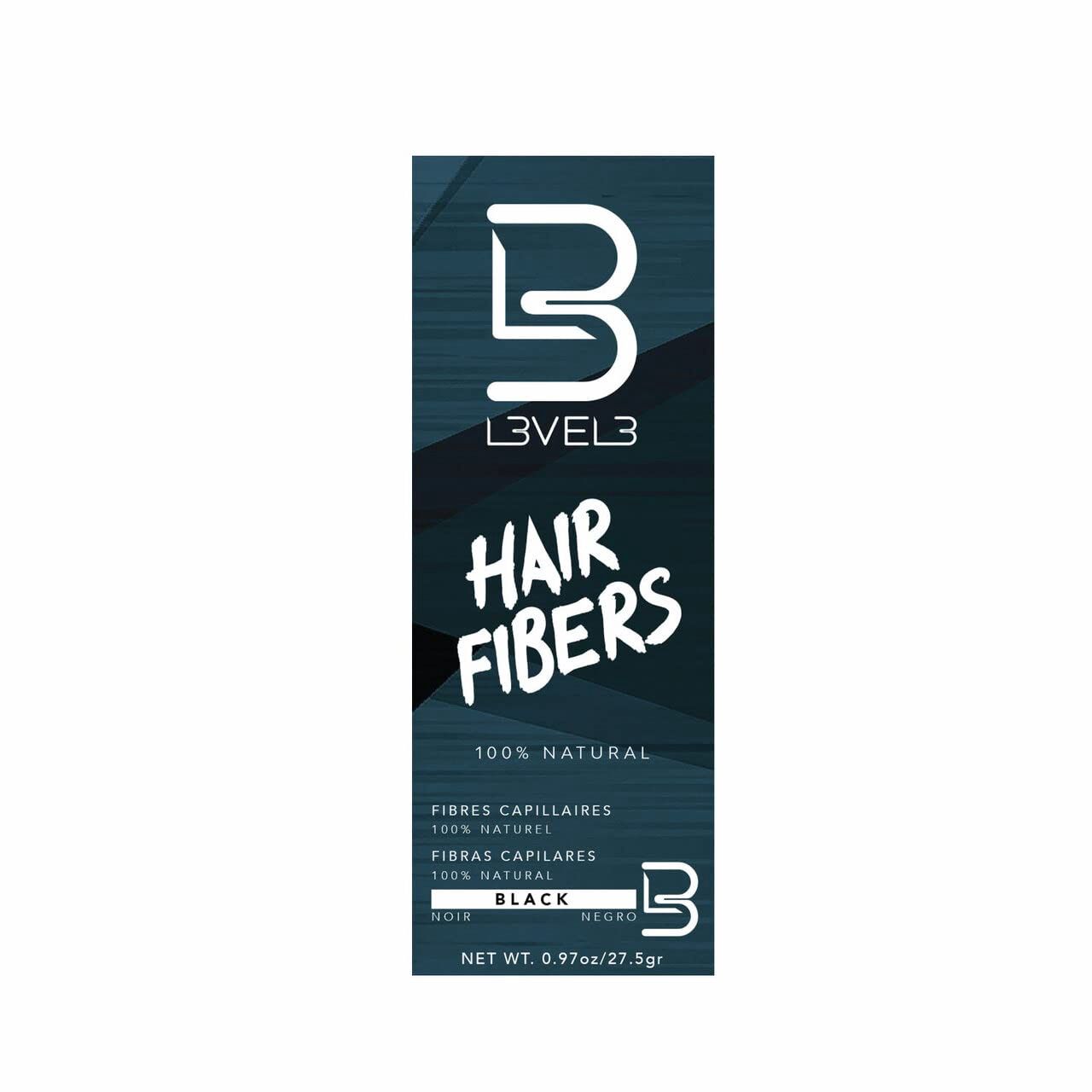 Lv3 hair Fibers, Color: Black