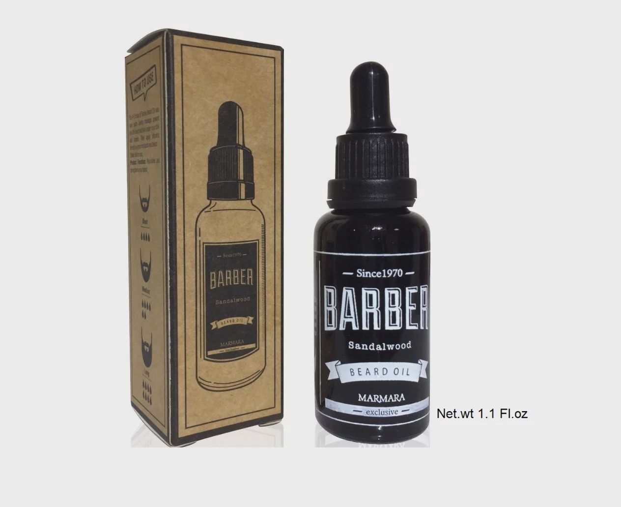 Barber Marmara Beard Oil