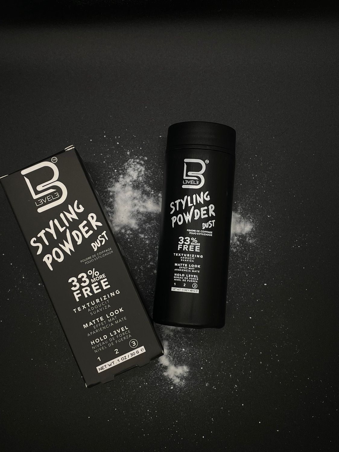 LEVEL3    Styling Powder, Type: Dust