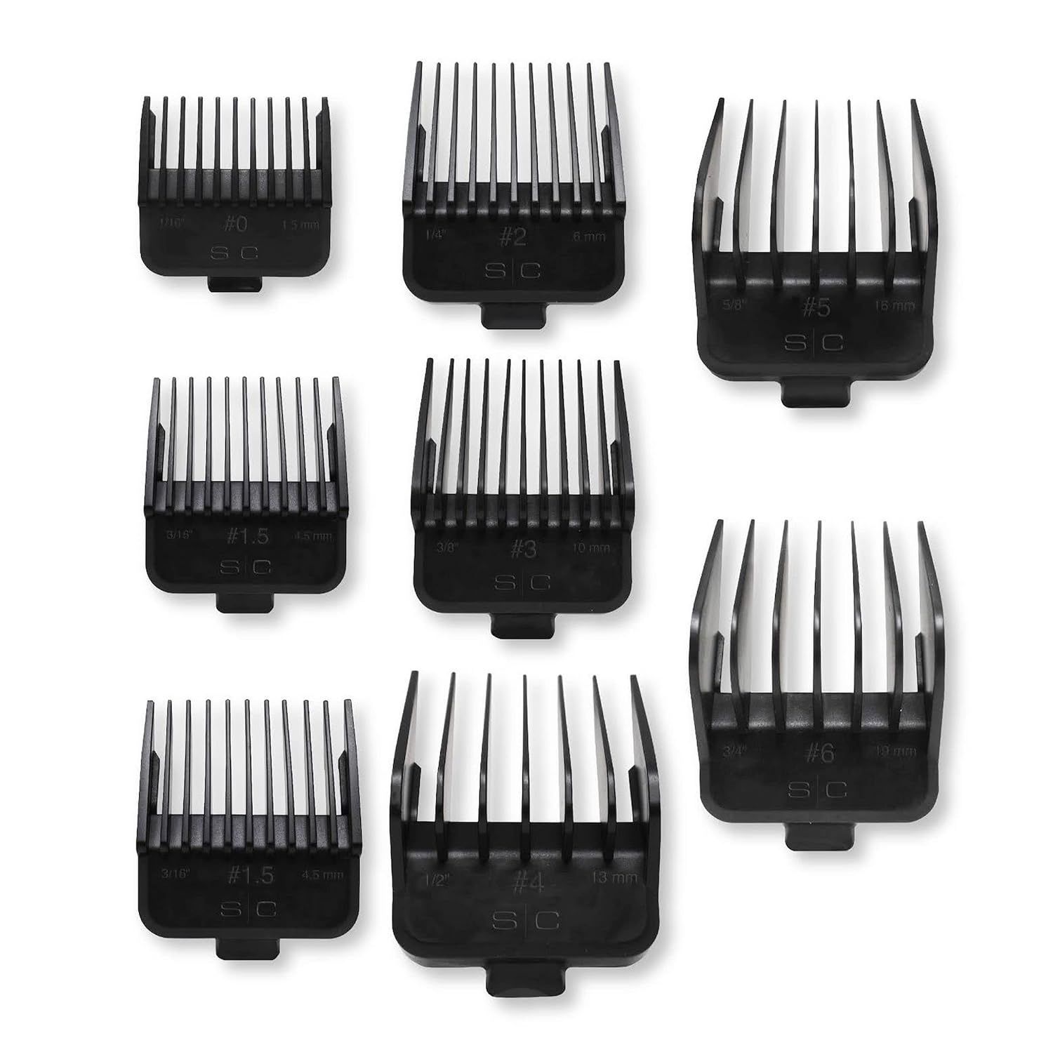Stylecraft Dub Magnetic Clipper Guards Black