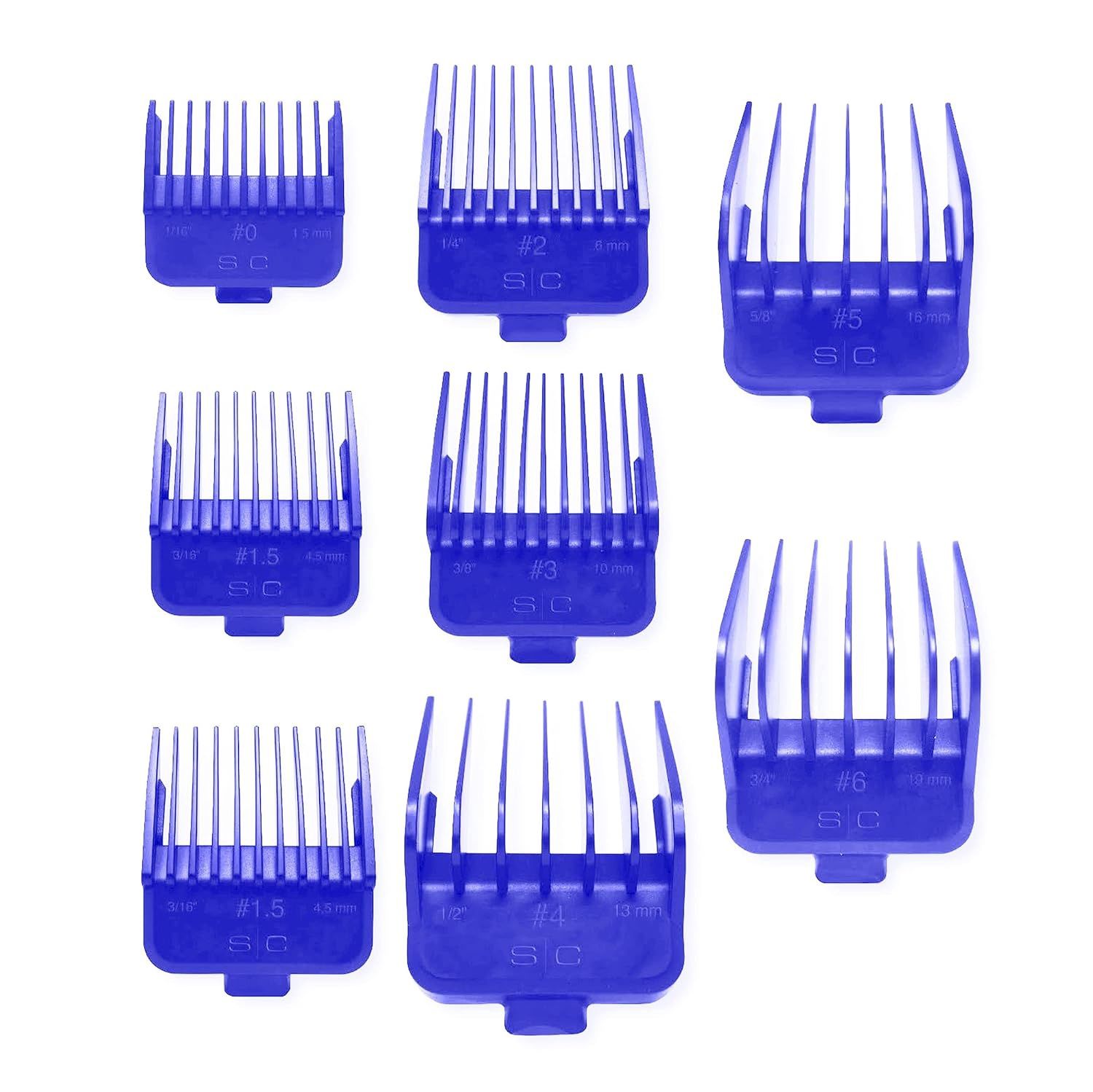Stylecraft Dub Magnetic Clipper Guards Blue