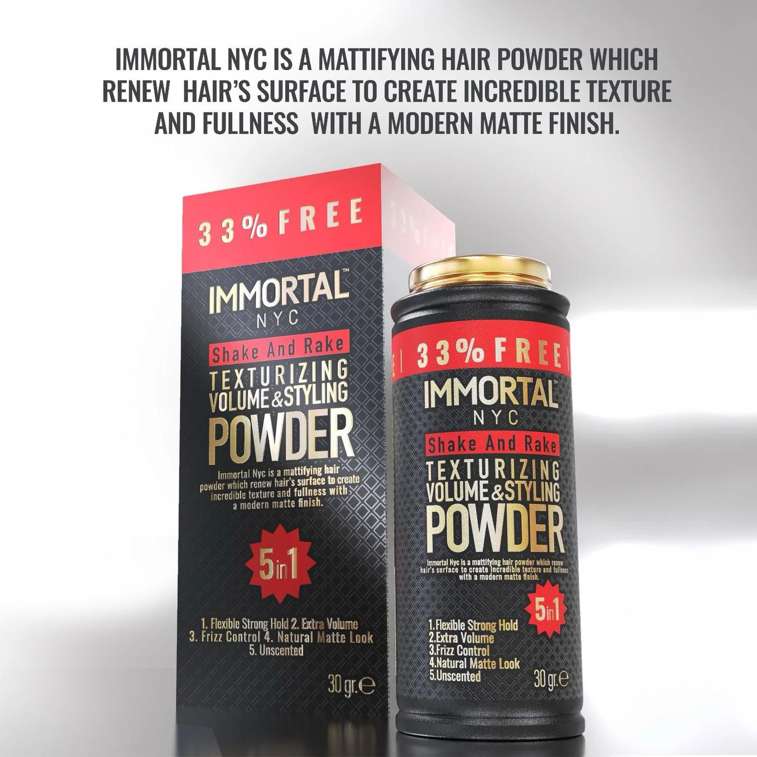 Immortal NYC Volume&amp;Styling Powder
