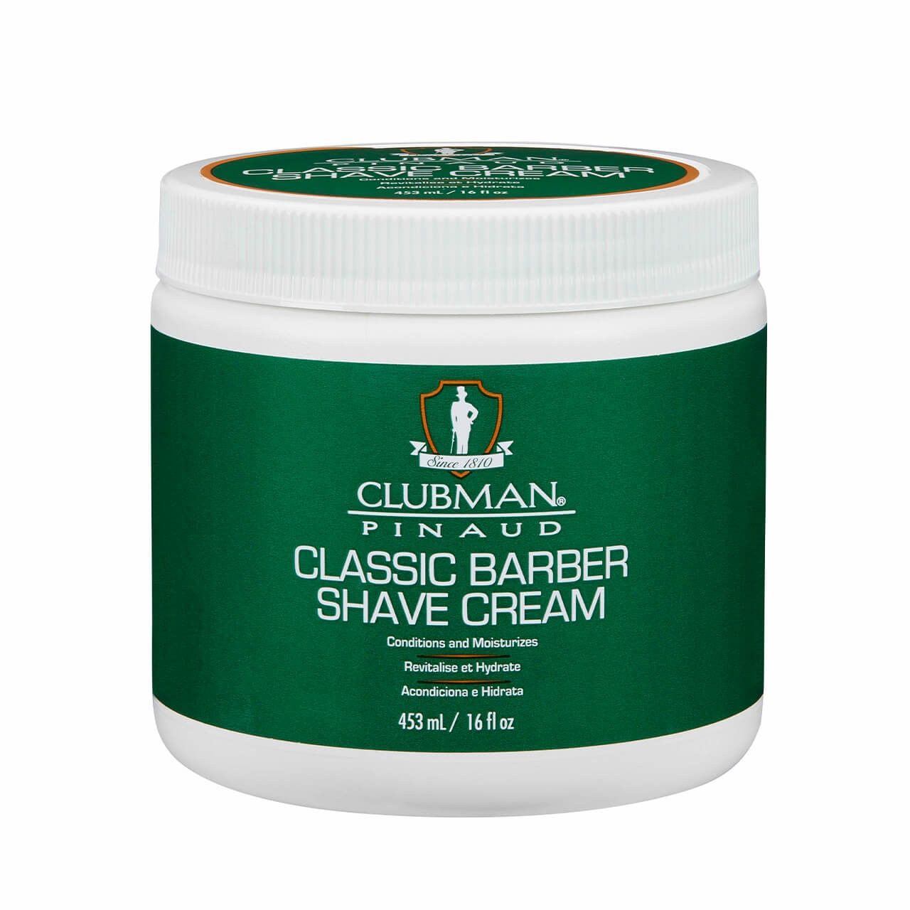 pinaud Clubman classic barber shave cream
