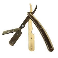 LVL3 Butterfly Premium Razor Holder Gold, Color: gold