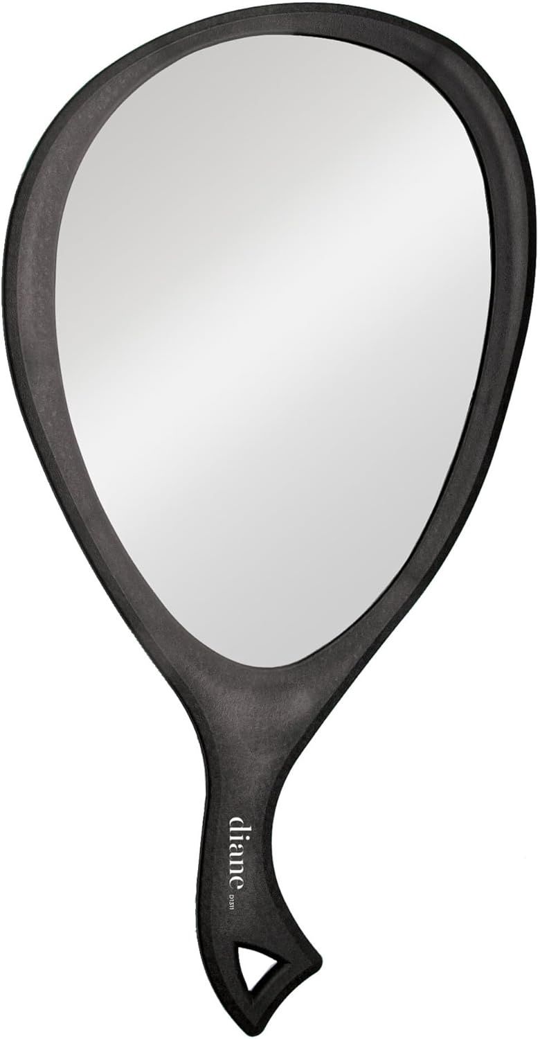 Diane Teardrop Mirror Black