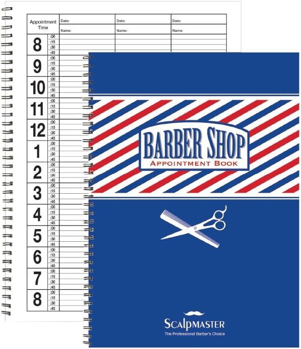 Scalpmaster Barber Appointment Book