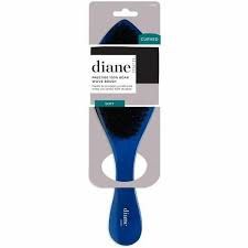 Diane Prestige  Boar Wave Brush Curved, Size: Soft, Color: Blue
