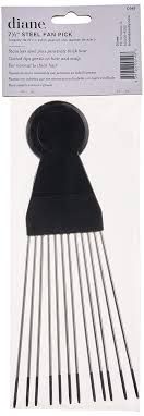 Diane Steel Fan Pick, Size: 6 1/2