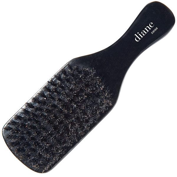 Diane 100% Boar club Wave Brush Soft, Color: Black