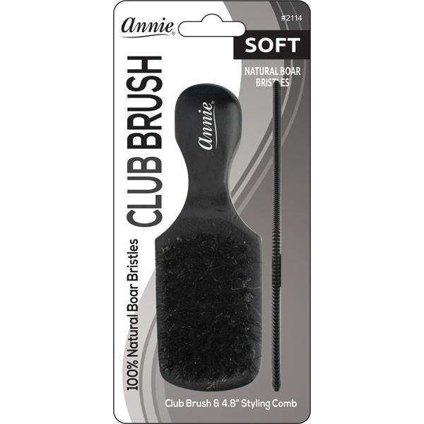 Annie Soft Club Brush Black