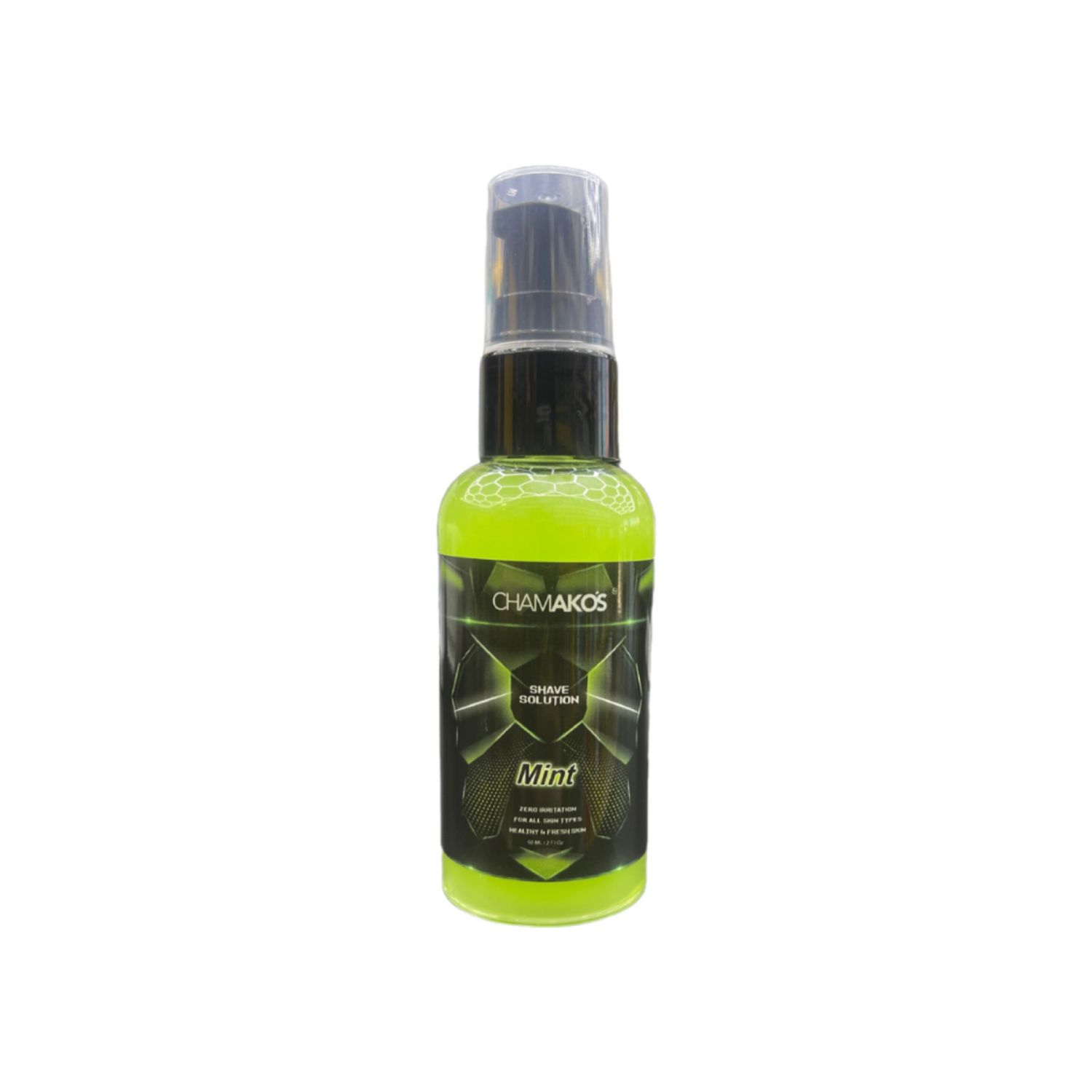 Chamakos Shave Solution Mint 2 Oz