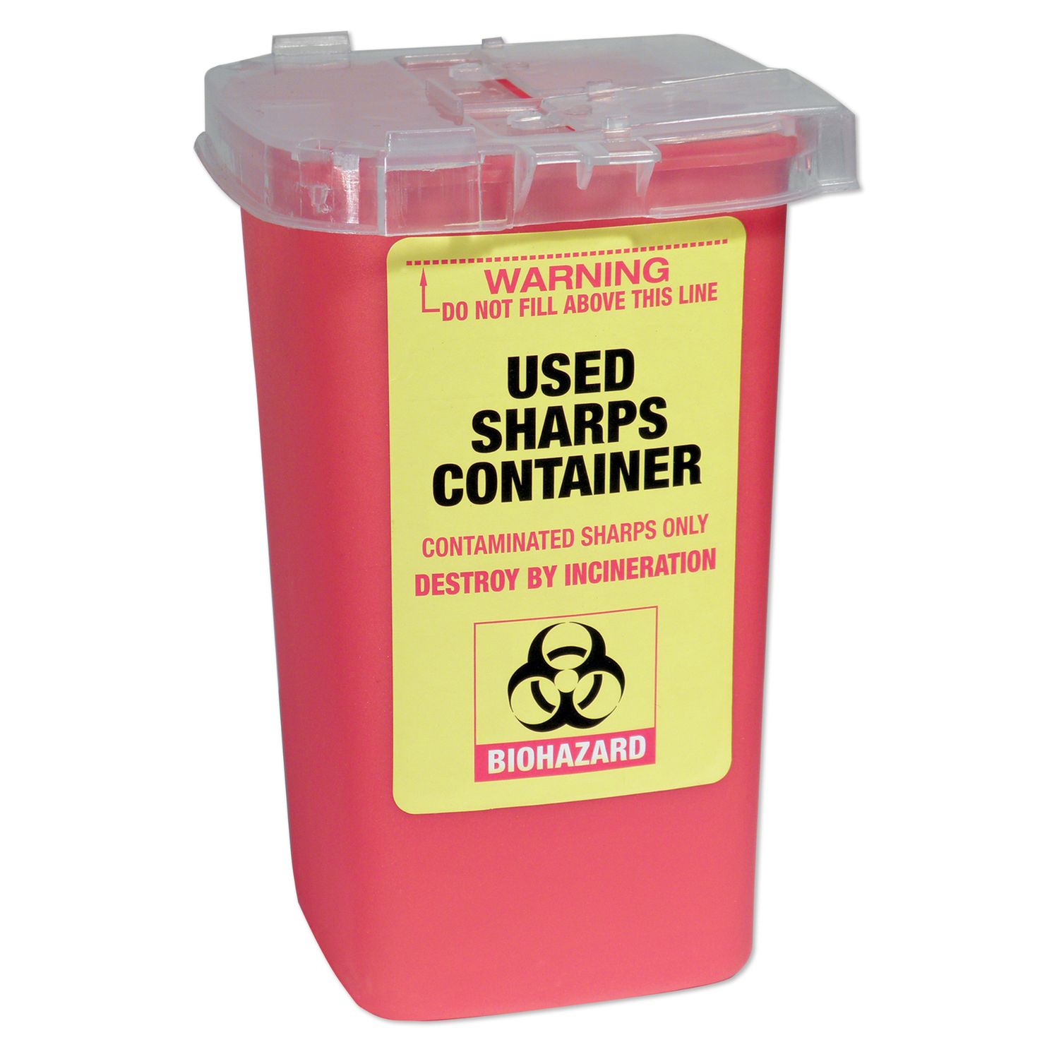 Biohazarda Used Sharps Container