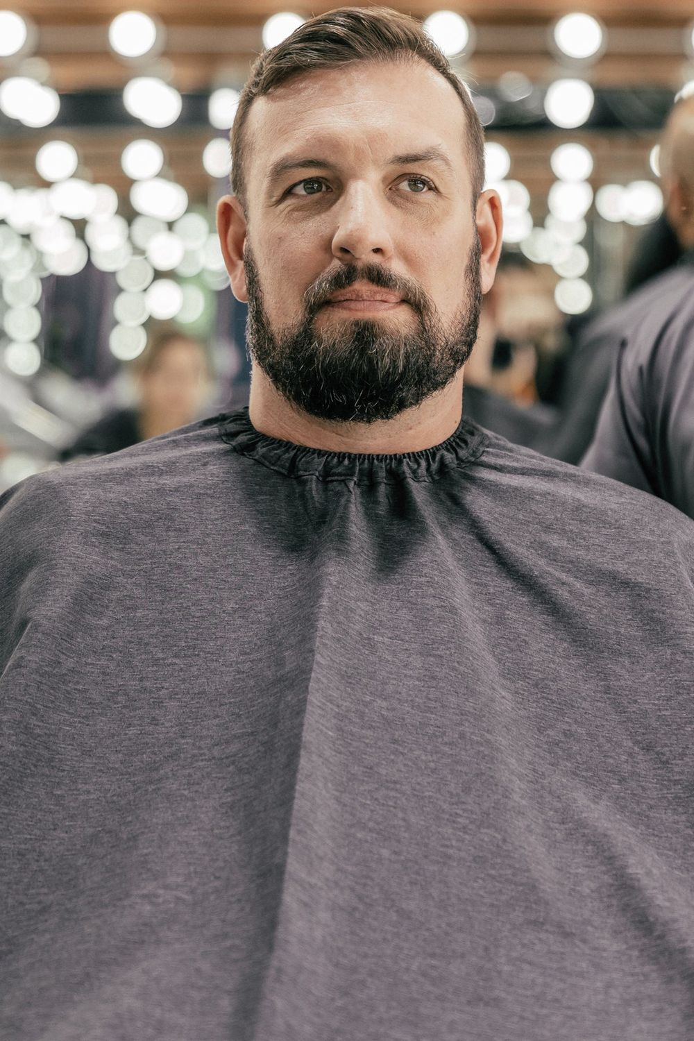 Barber strong the barber cape grey
