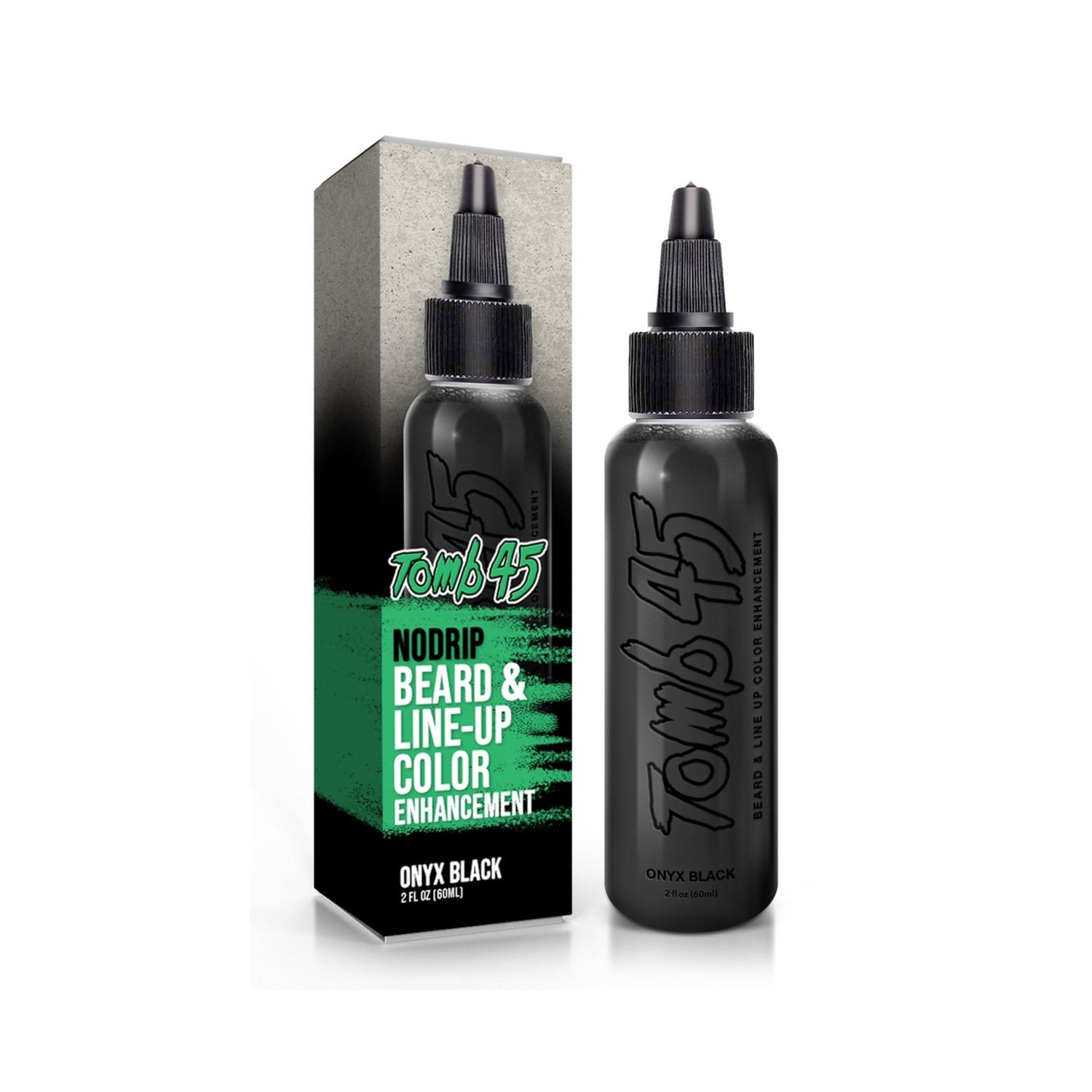 Tomb 45 Beard &amp; line—up color, Color: Onyx black
