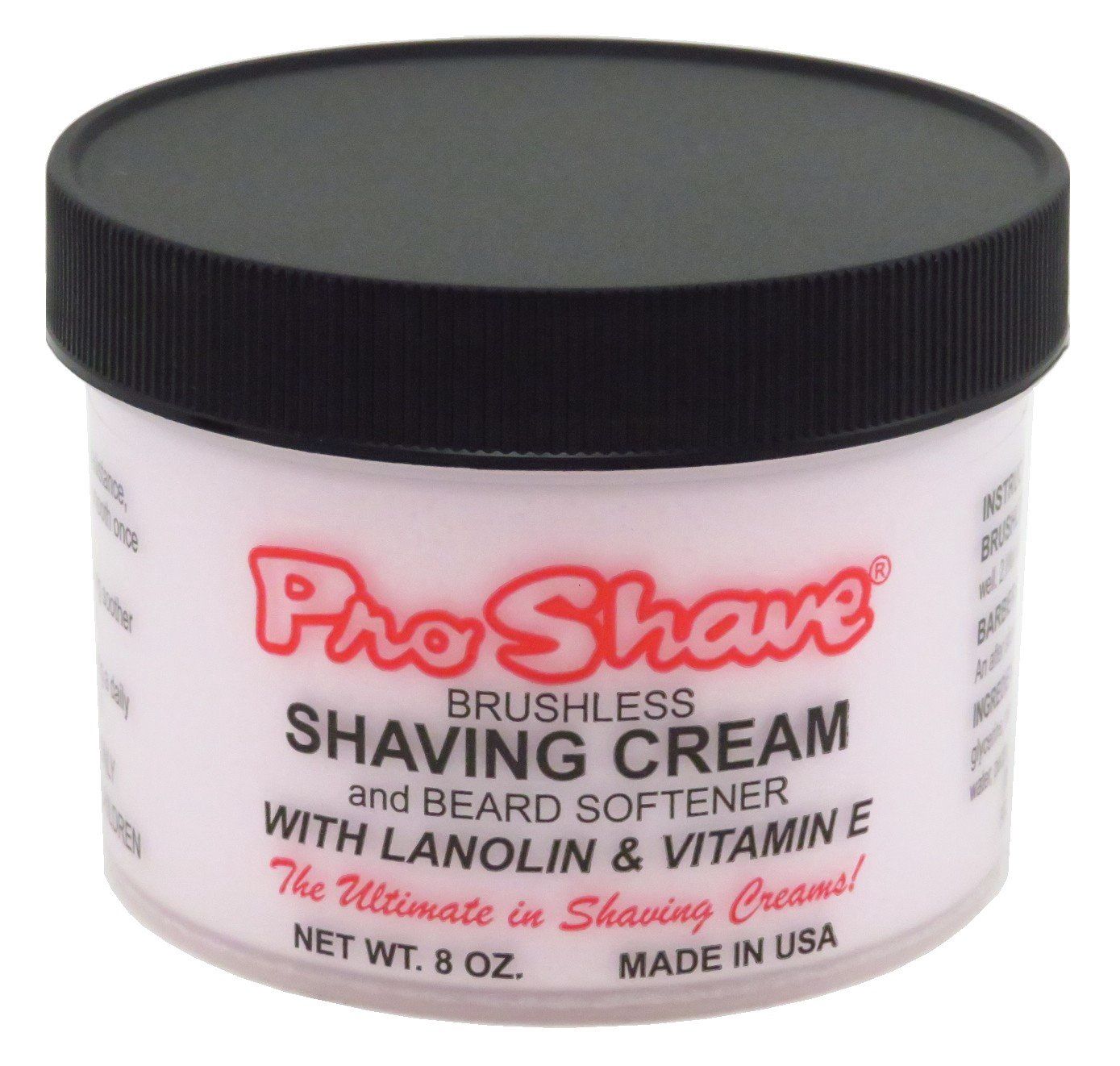 Pro Shave Shaving Cream and Beard Softener, Size: 8 Oz