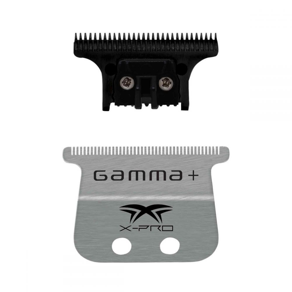 GAMMA+ &quot;THE ONE&quot; WIDE STAINLESS STEEL TRIMMER BLADE