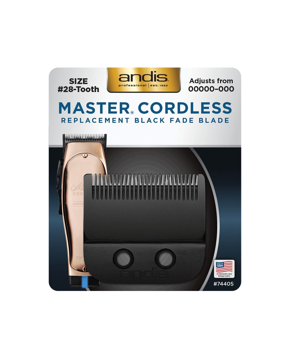 Andis Master Cordless Fade Blade Black
