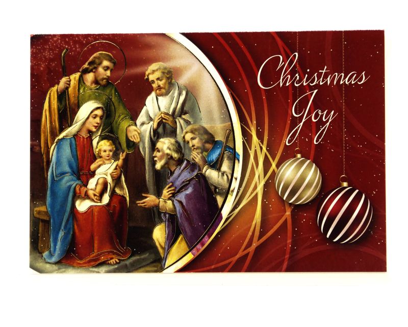 CC-8110 Greeting Card - Christmas Joy SINGLE