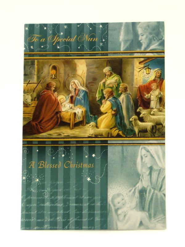      87743 To a Special Nun A Blessed Christmas