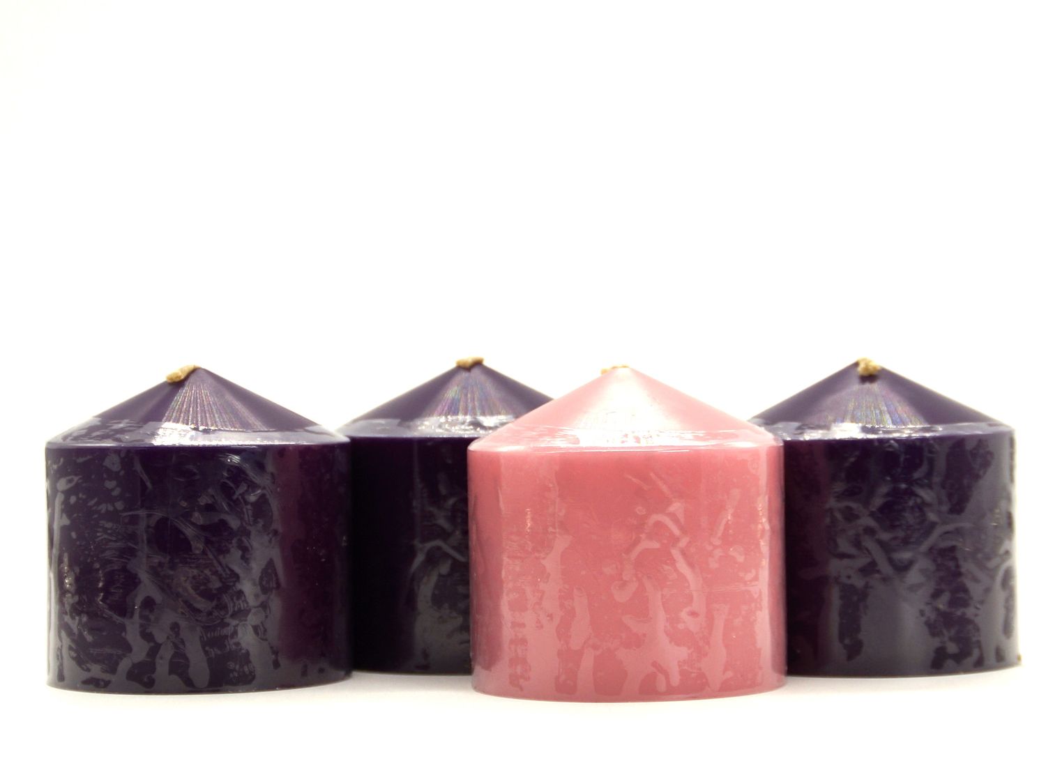 J5001 3x3in Advent Candles Set of 4
