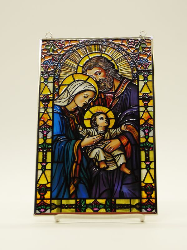      BK-18236 Holy Family Stained Glass