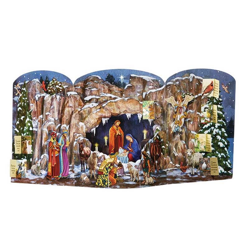      D3104 Advent Calendar - 20&quot;W Adams