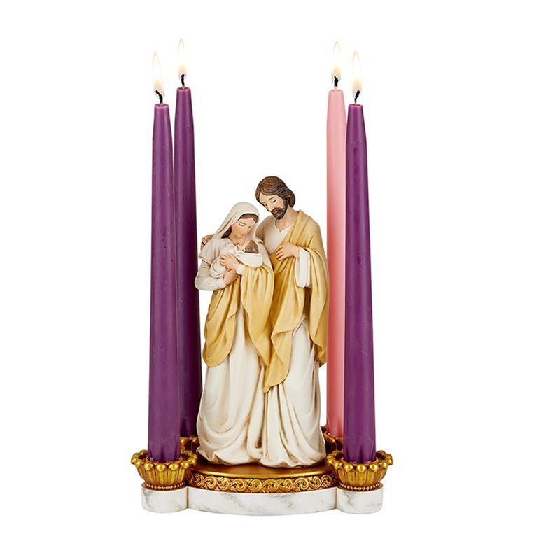 N5239 Holy Family Candle Holder