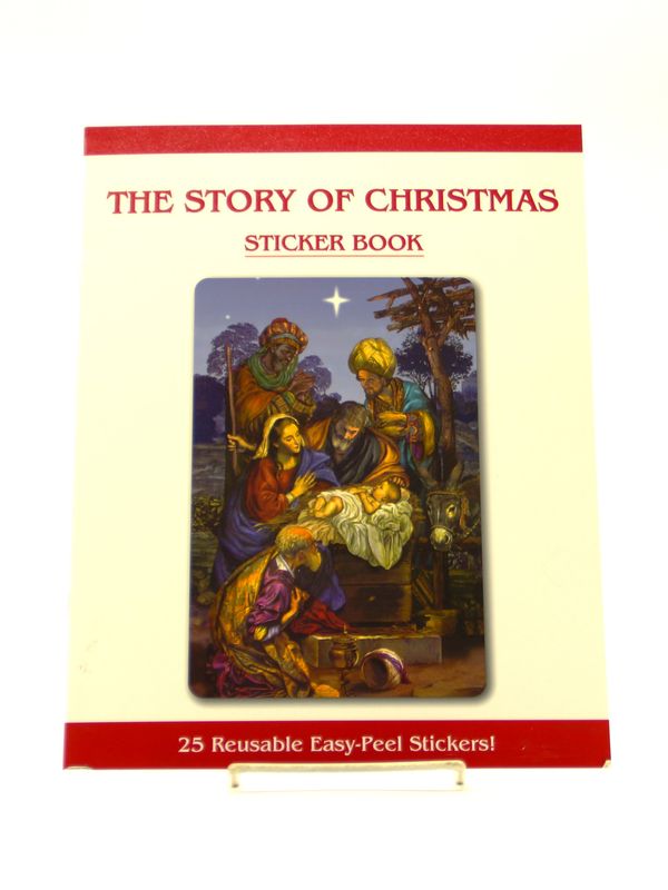 PS065 Sticker Book The Story of Christmas