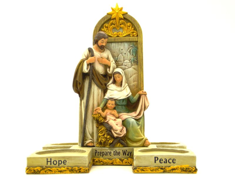      N5241 Holy Family Advent Candle 