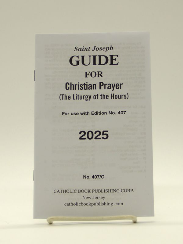      407/G Christian Prayer Guide 2025 LP