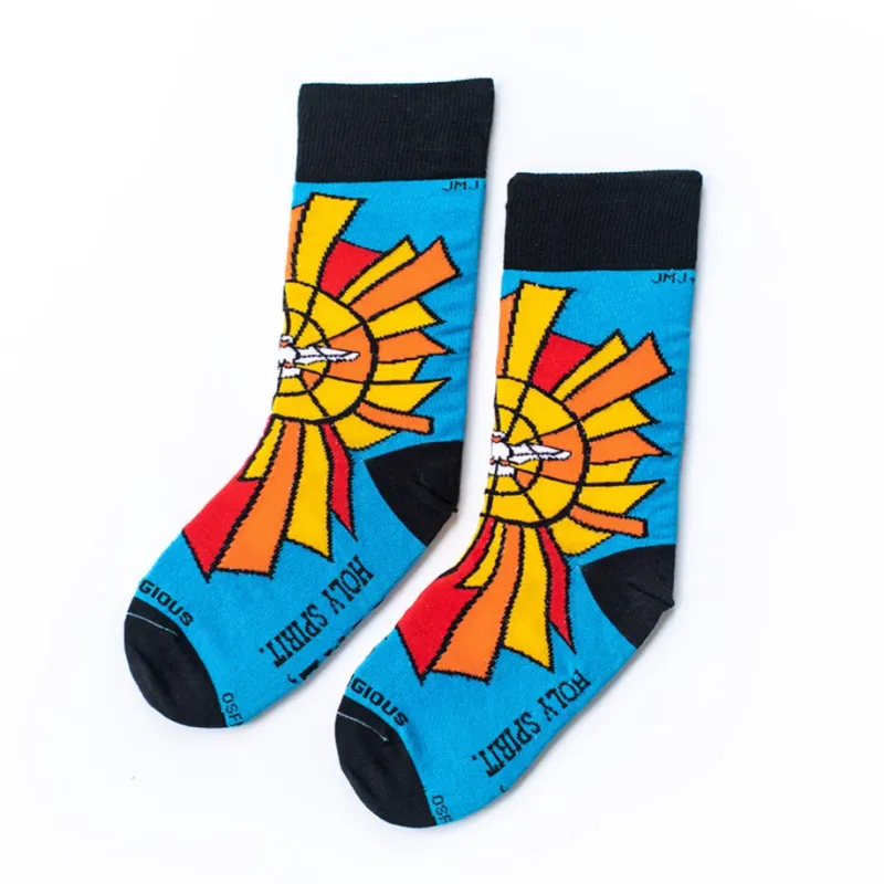     SR0277 Holy Spirit Sock Religious