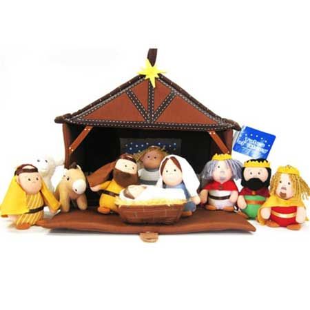      CGD8224 Nativity Plush Play Set