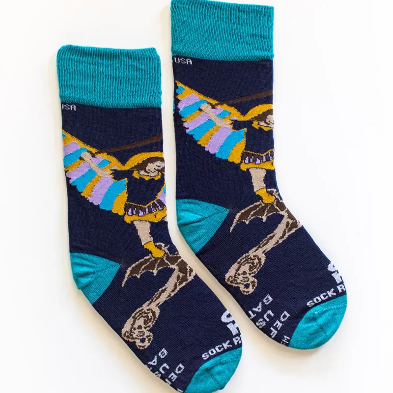      SR0084 St. Michael Kids Sock Religious