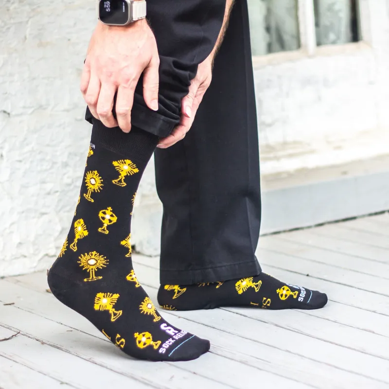        Monstrance Black Sock Religious SR0837