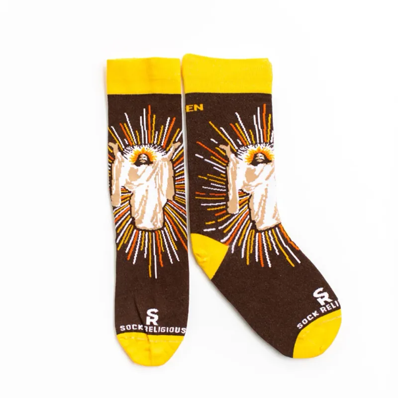        Resurrection Adult Sock Religious SR0157