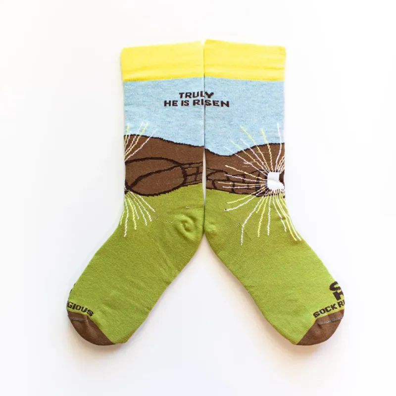      SR0397 Empty Tomb Sock Religious