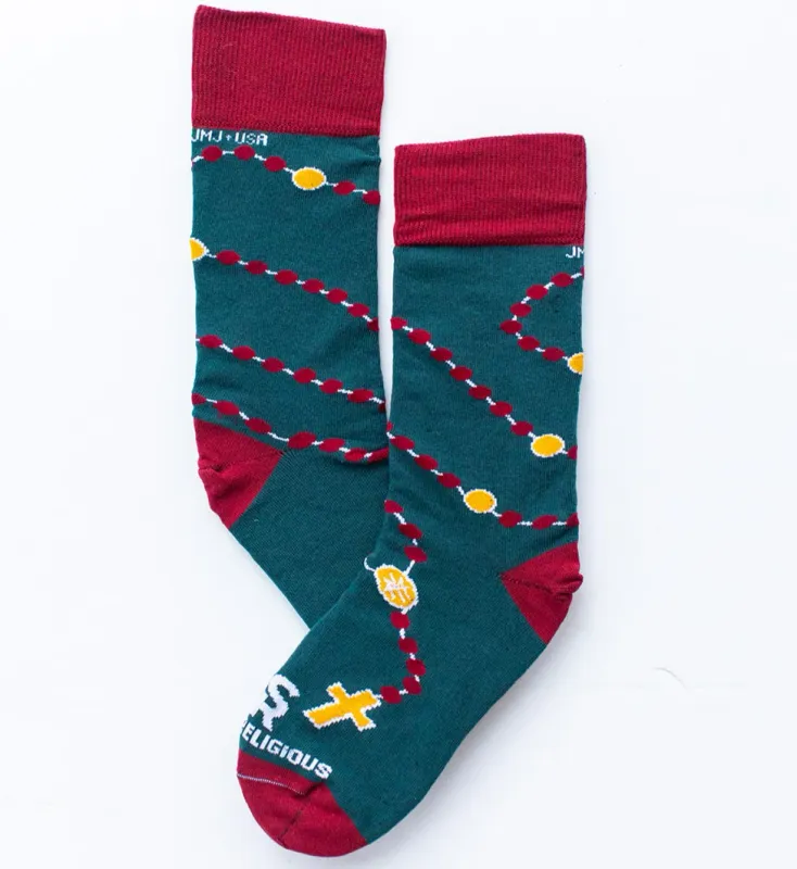 SR0757 St. Matthew Sock Religious