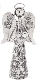      20169 6in Angel Bell Heart